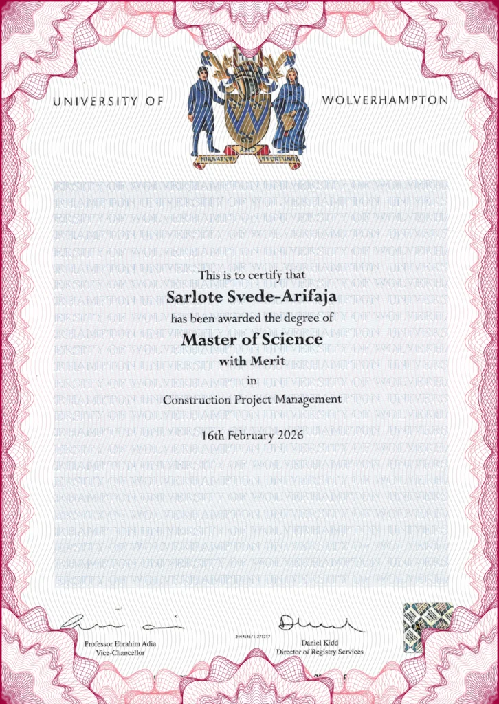 Sarlote master of science