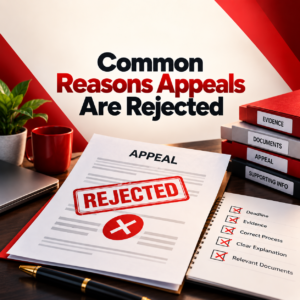 Common Reasons Appeals Are Rejected
