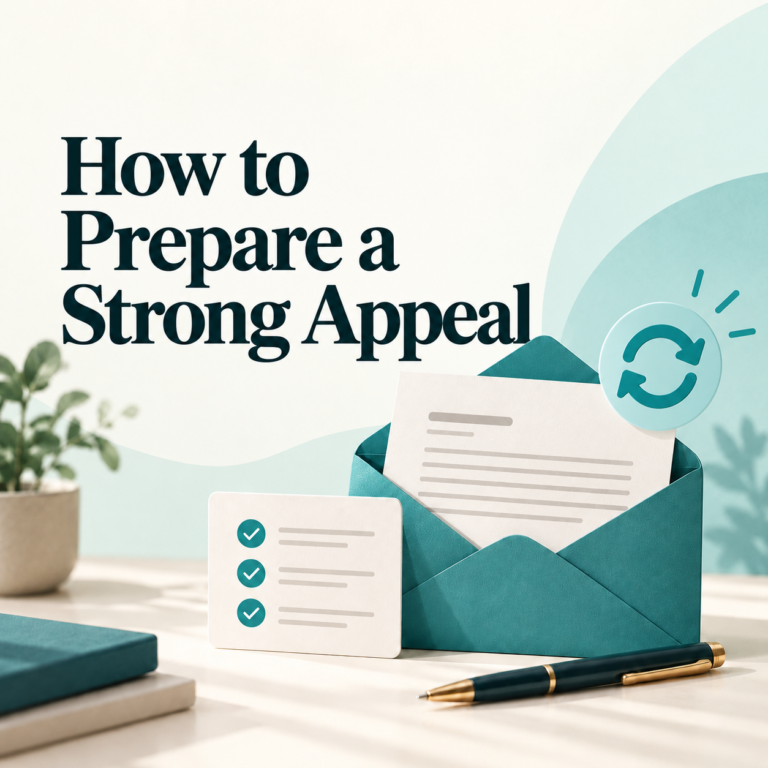 How to Prepare a Strong Appeal